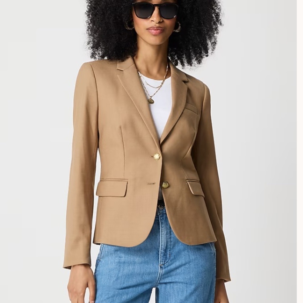 J crew camel Original schoolboy blazer - Picture 1 of 4